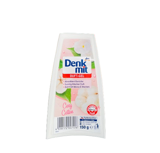 Sáp thơm phòng Denkmit Duft-Gel Cosy Cotton 150g (Đức)