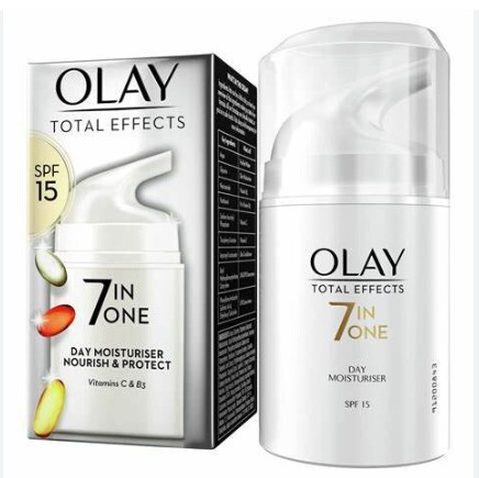 Kem dưỡng Olay Total Effects 7in1 trắng da, chống lão hoá dùng ban ngày 50ml (Mỹ)