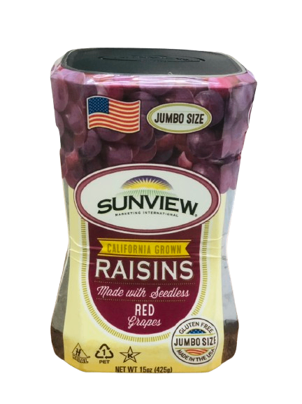 Nho khô Raisins Sunview nho đỏ 425g (Mỹ)