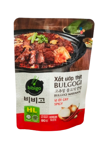 Xốt ướp thịt Bulgogi vị ớt cay 80g