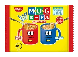 Mì Mug Nissin vàng vị hải sản MẪU MỚI 94g (Nhật Bản)