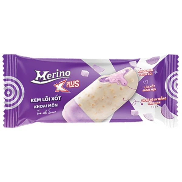 Kem Merino X Plus Khoai môn Lõi Xốt 60g