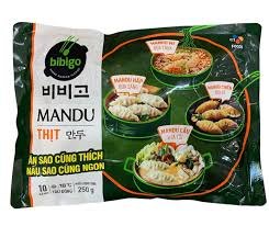 Bánh xếp Mandu Bibigo nhân thịt 250g