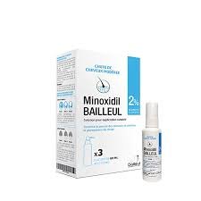 Thuốc mọc tóc Minoxidil Bailleul 2% 3x20ml (Pháp)