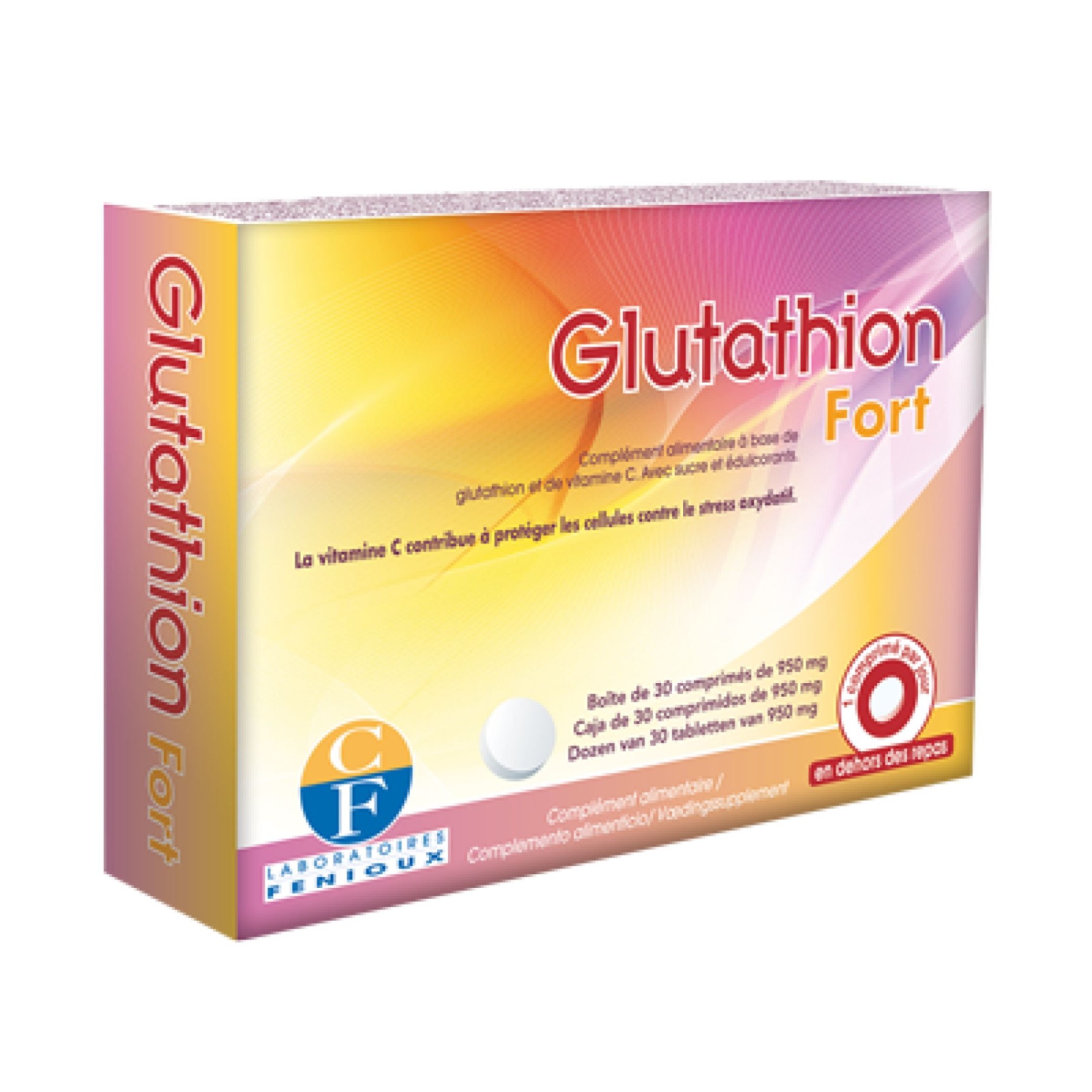 Viên ngậm trắng da Glutathion 30 viên (Pháp)