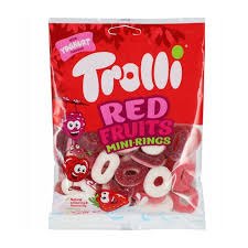 Kẹo dẻo Trolli Rote Fruchte 150g (Đức)