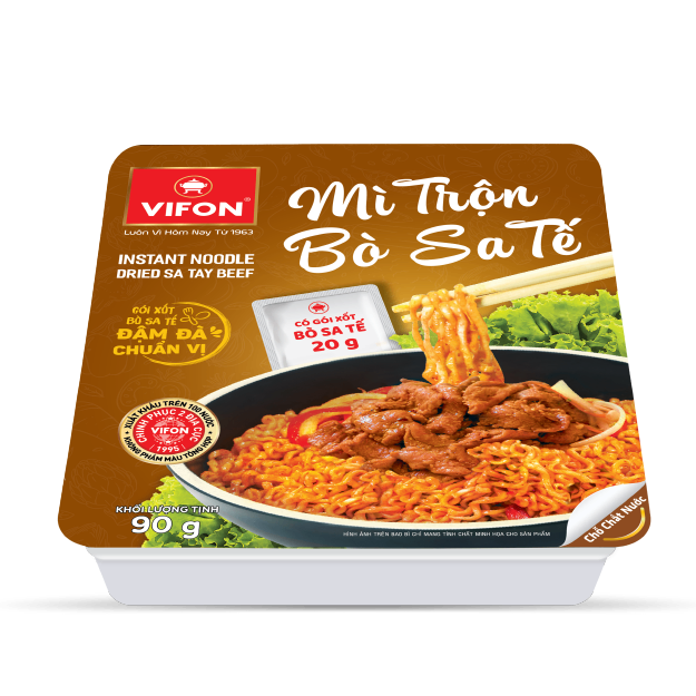 Mì xào bò sa tế Vifon 90g