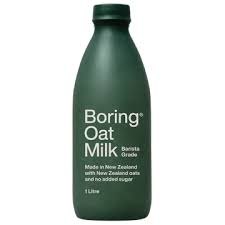 Sữa yến mạch Boring Oat Milk Barista Grade 1L (New Zealand)