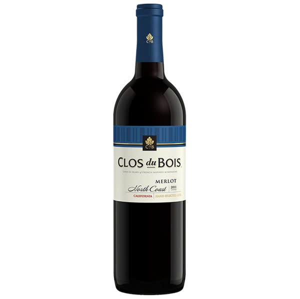 Rượu vang Clos Du Bois Merlot 13.5% 750ml (Mỹ)