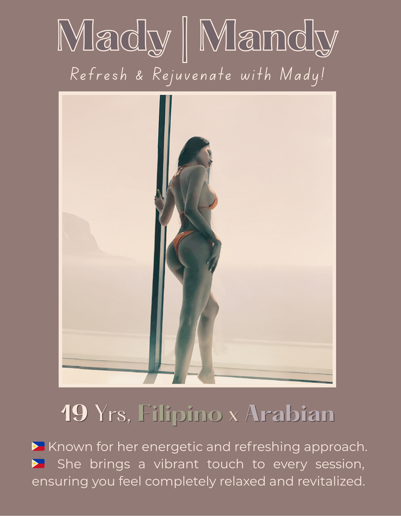 Mady 🇵🇭🇸🇦 Filipina x Arabian