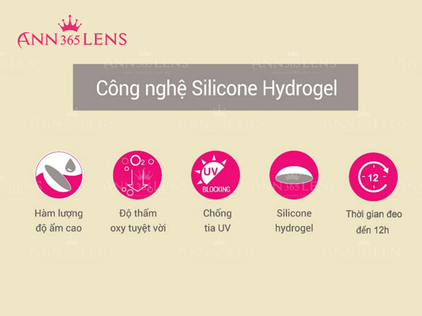 Kính áp tròng được làm bằng silicone sẽ tốt hơn cho mắt