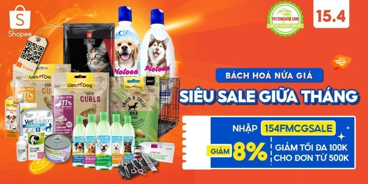 [SHOPEE TIÊU DÙNG NHANH] - [MINI SALE PETZONEHCM GIỮA THÁNG 4] [MÃ VOUCHER]