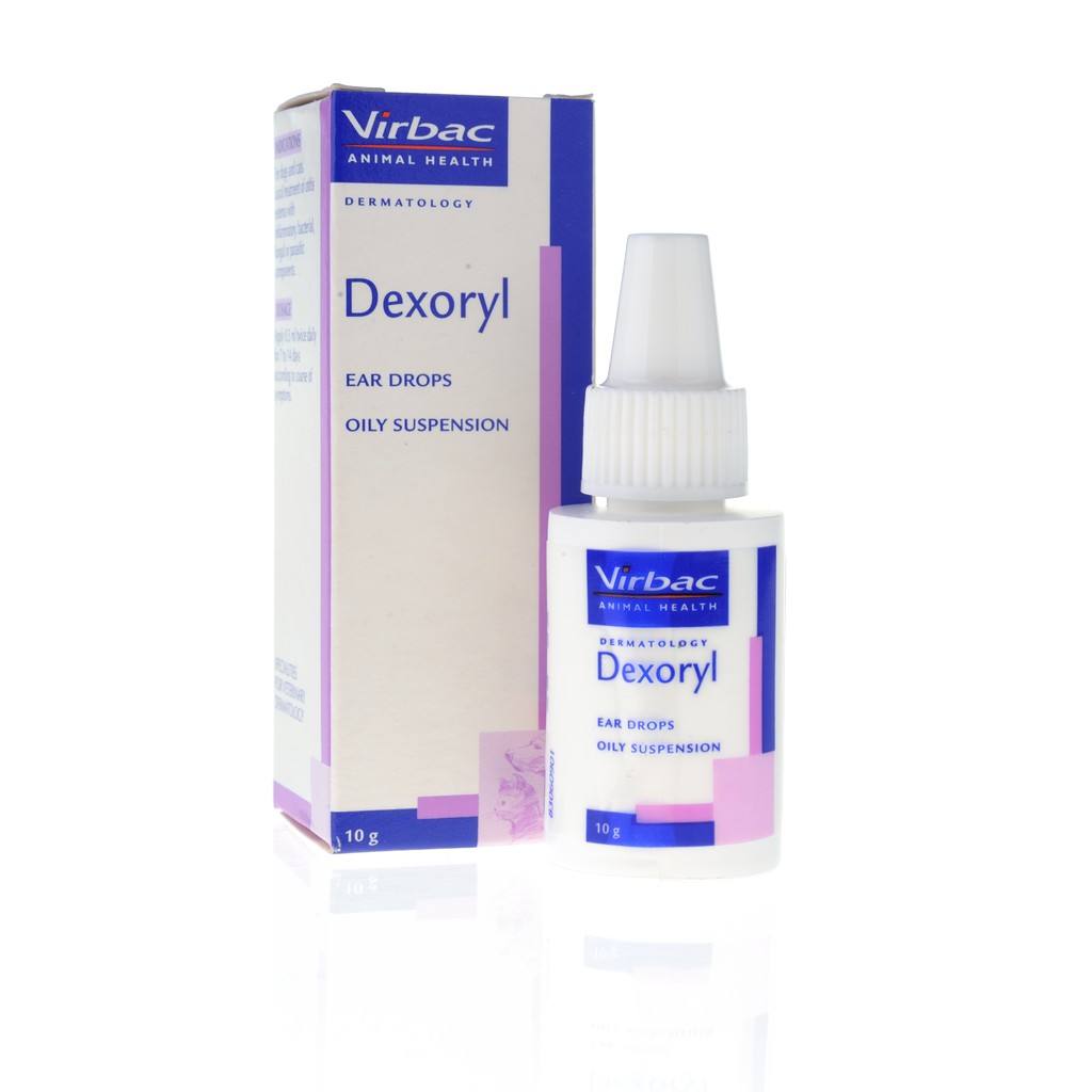 VIRBAC Dexoryl - Thuốc trị viêm tai - viêm tai có mủ cho chó mèo