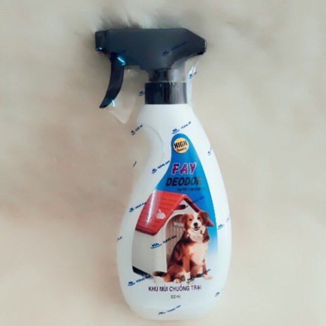 FAY DEODOR for Pet’ environment – KHỬ MÙI CHUỒNG TRẠI nuôi chó mèo động vật - Chai 600ml