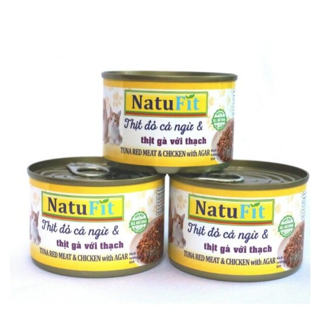 Thức ăn ướt cho chó mèo Pate NatuFit