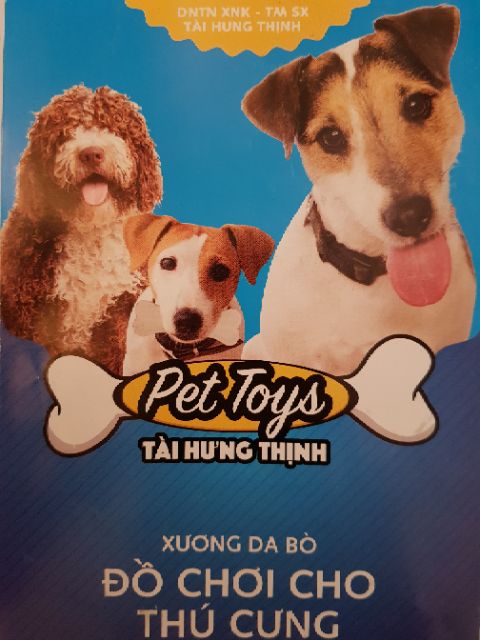 PetSnack bánh thưởng xương da cho chó cún THT MS: 767 - Da sữa bò đũa xoắn