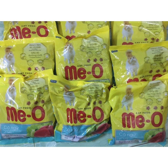 THỨC ĂN HẠT CHO MÈO LỚN ME-O 350g VỊ CÁ NGỪ - Một gói