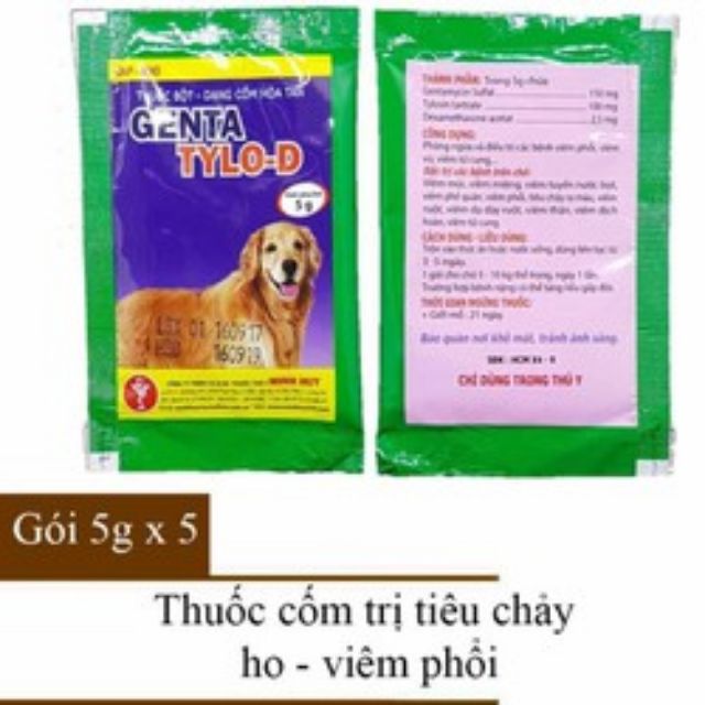 GENTA TYLO D HỘP 100 GÓI