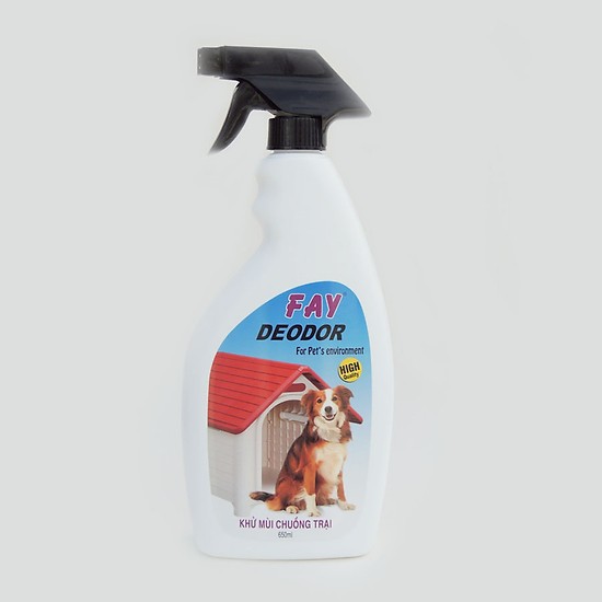 FAY DEODOR for Pet’ environment – KHỬ MÙI CHUỒNG TRẠI nuôi chó mèo động vật - Chai 350ml