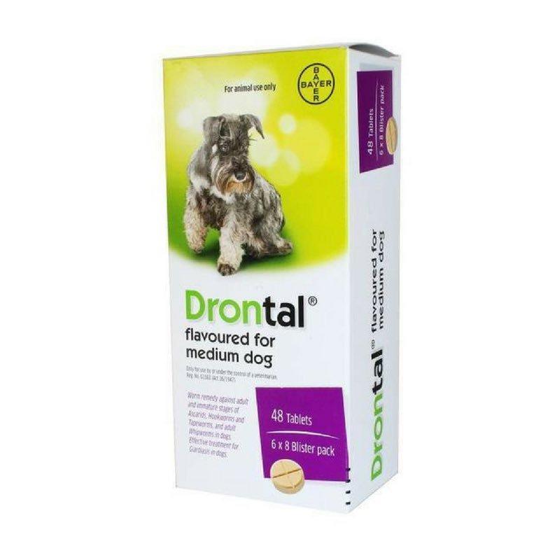 Một Viên Bayer Drontal plus flavour