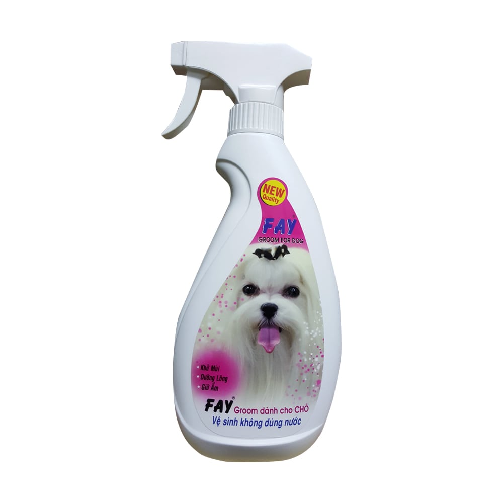 Xịt Khử Mùi Fay Groom For Dog 350ml - hương En-Rosely