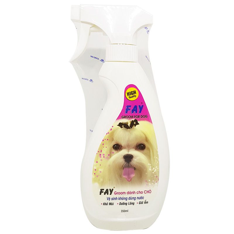 Xịt Khử Mùi Fay Groom For Dog 350ml - hương En-Rosely