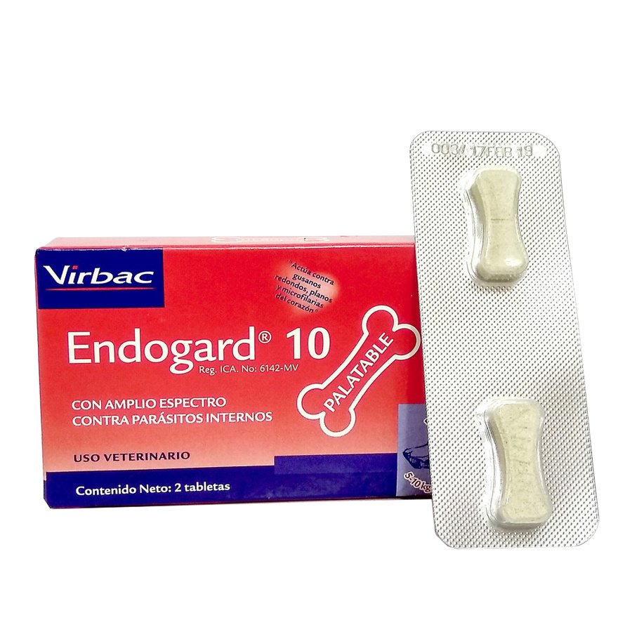 ENDOGARD 10 - Thuốc xổ lãi tẩy giun cho chó - 1 viên