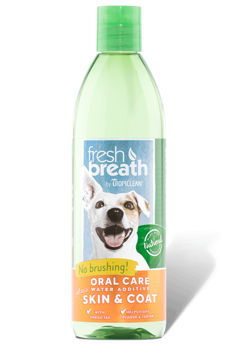 Nước vệ sinh răng miệng Tropiclean - Fresh Breath Oral Care Skin & Coat - 473ml