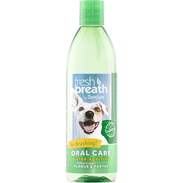 Nước vệ sinh răng miệng Tropiclean - Fresh Breath Dental Health For Cat - 473ml