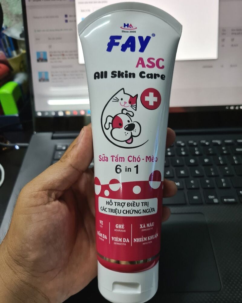 Sữa tắm Fay All skin care 6 in1 290ml