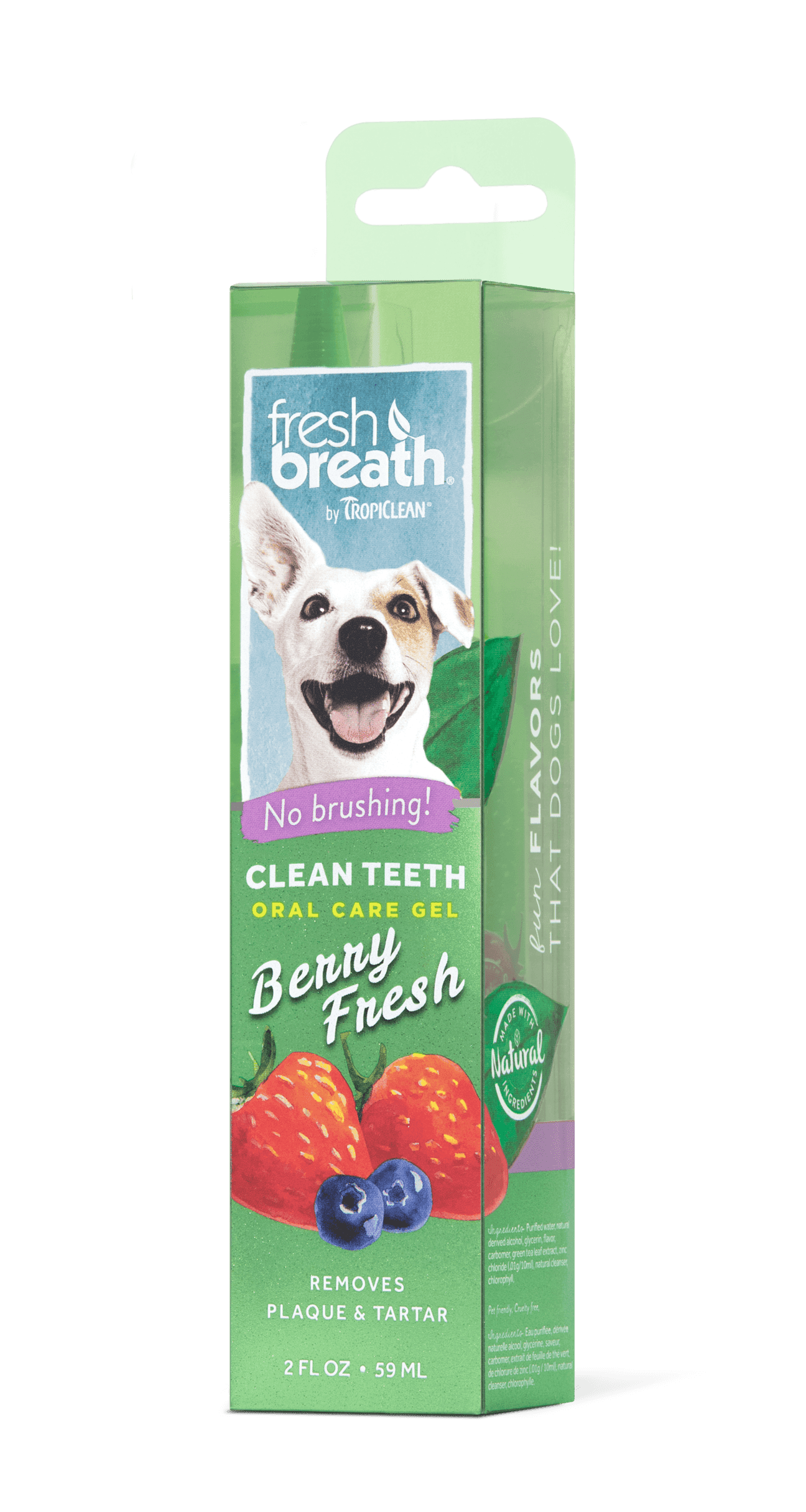 GEL ĐẶC TRỊ MẢNG BÁM CAO RĂNG, VỊ DÂU VÀ VIỆT QUẤT - Fresh Breath Clean Teeth Berry Fresh Oral Care - 59ml