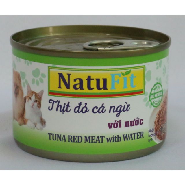 Thức ăn ướt cho chó mèo Pate NatuFit