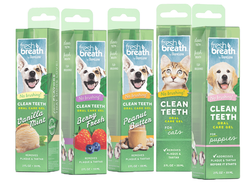 GEL ĐẶC TRỊ NGĂN NGỪA MẢNG BÁM CHO CHÓ CON Fresh Breath Clean Teeth Oral Care Gel for puppy - 59ml