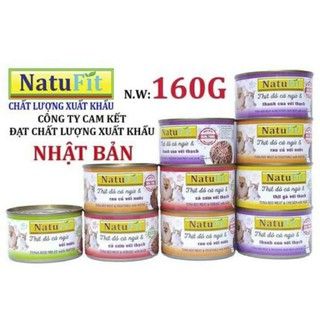 Thức ăn ướt cho chó mèo Pate NatuFit