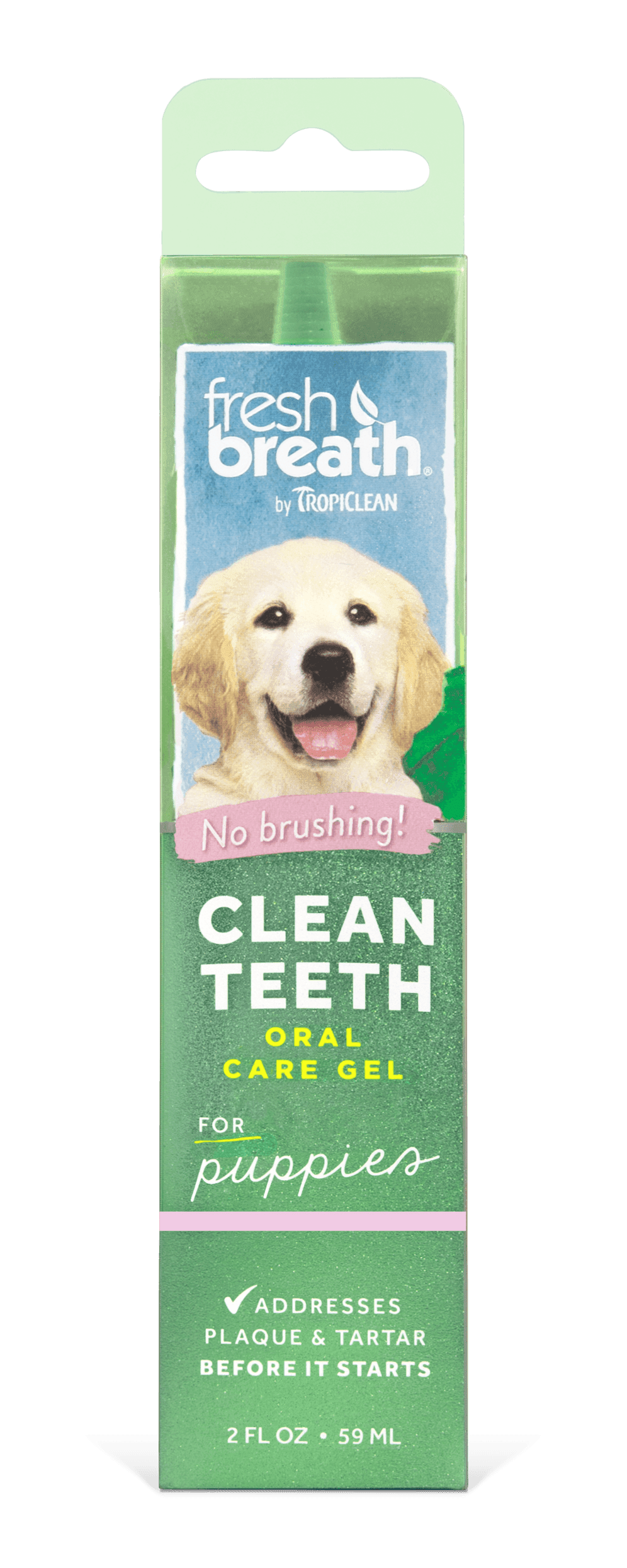 GEL ĐẶC TRỊ NGĂN NGỪA MẢNG BÁM CHO CHÓ CON Fresh Breath Clean Teeth Oral Care Gel for puppy - 59ml