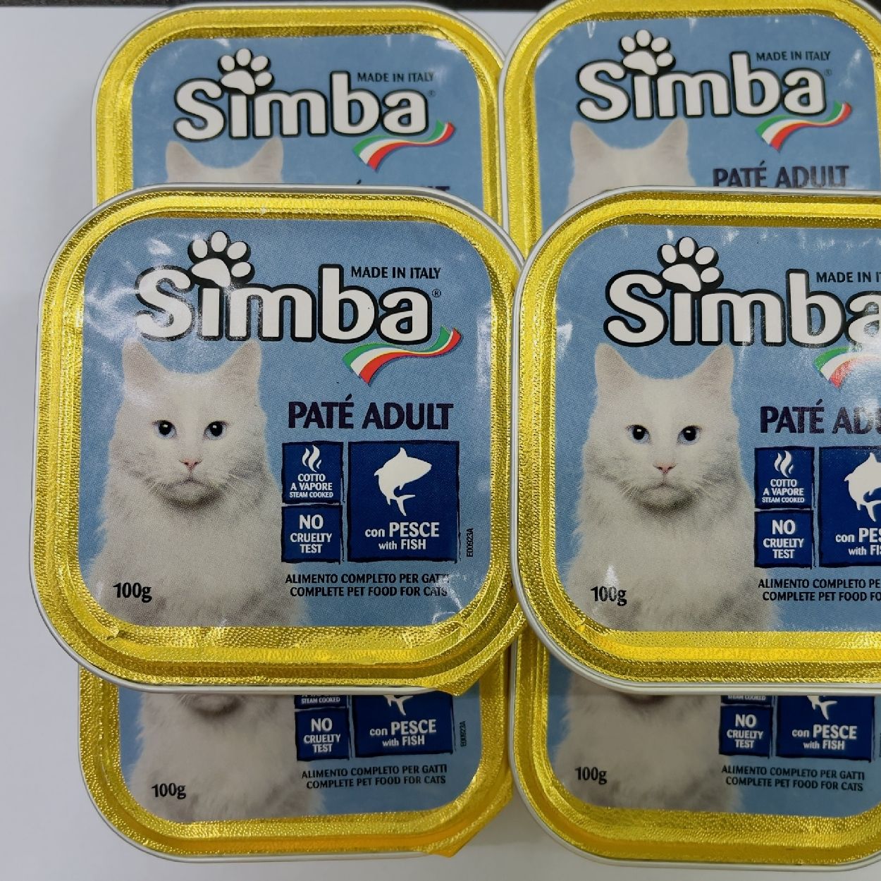 Pate SIMBA cho mèo 100g - 2 vi