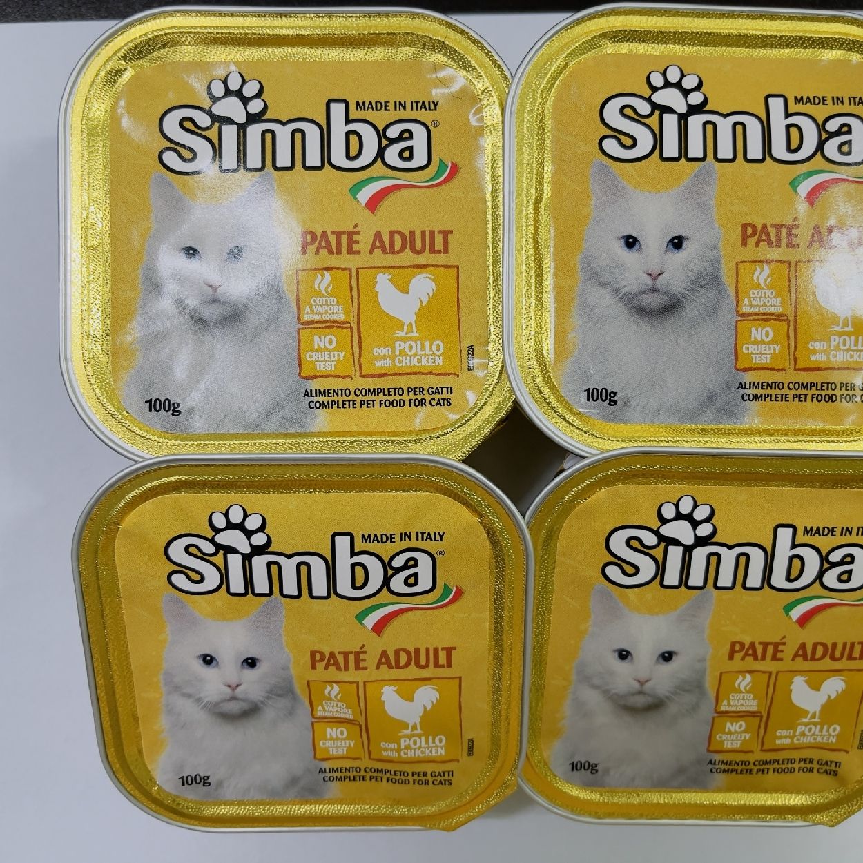 Pate SIMBA cho mèo 100g - 2 vi