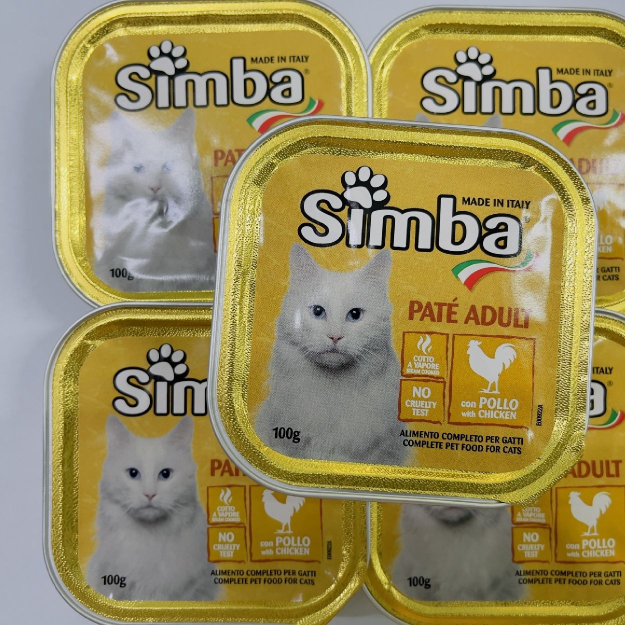 Pate SIMBA cho mèo 100g - 2 vi