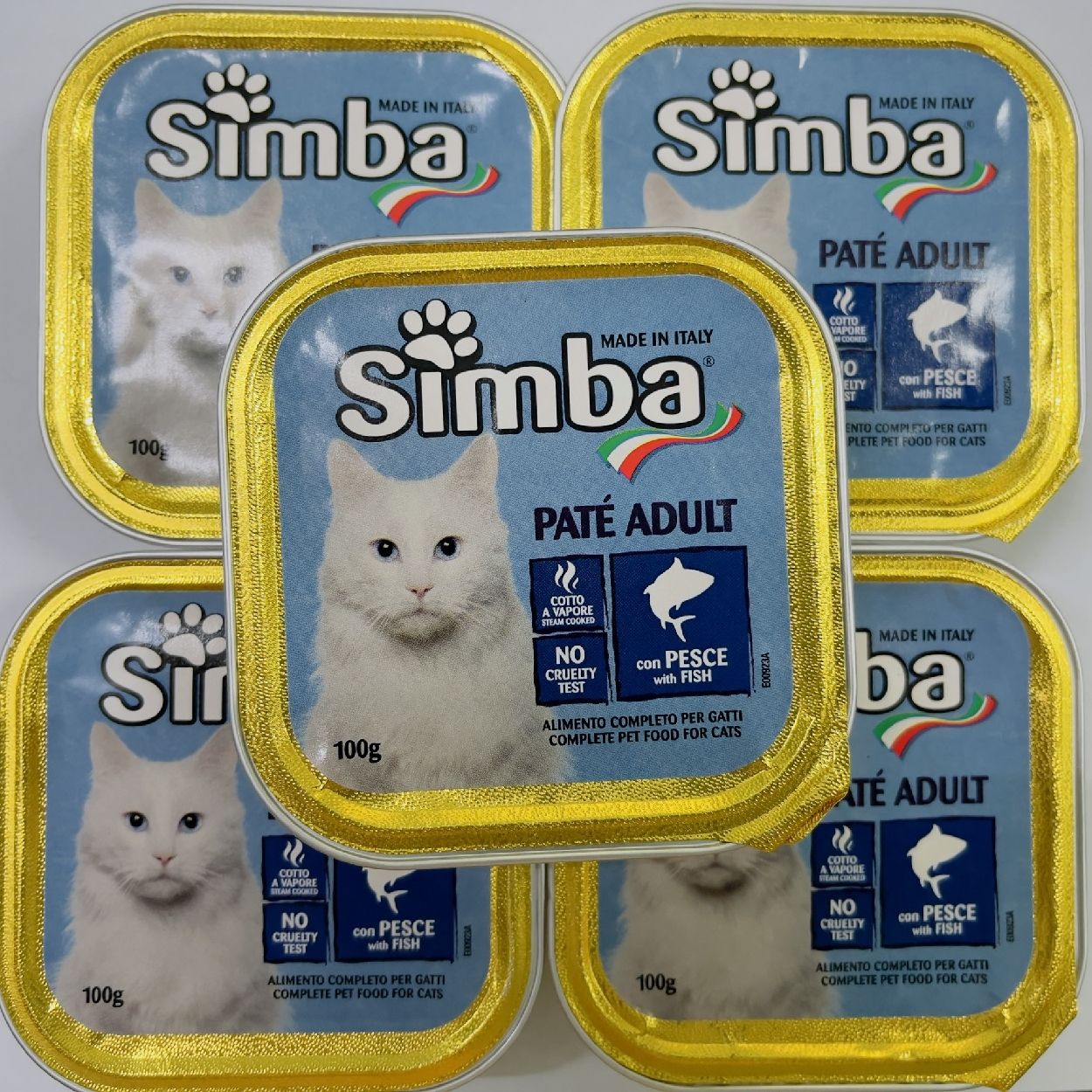 Pate SIMBA cho mèo 100g - 2 vi