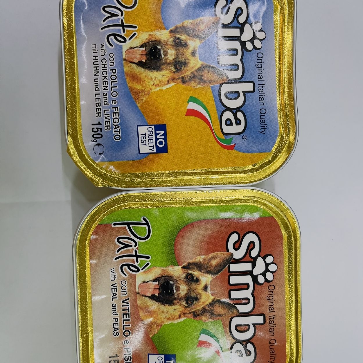 Pate Simba cho chó 150g - 2 vị