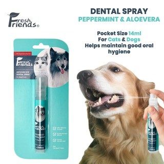 Xịt Thơm Miệng Vệ Sinh Răng Miệng Chó Mèo FRESH FRIEND 14 ml