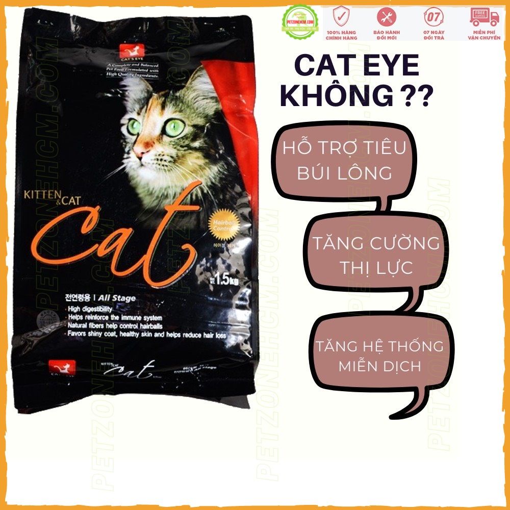 Thức Ăn Hạt Khô Cho Mèo Cat’s Eye Kitten & Cat