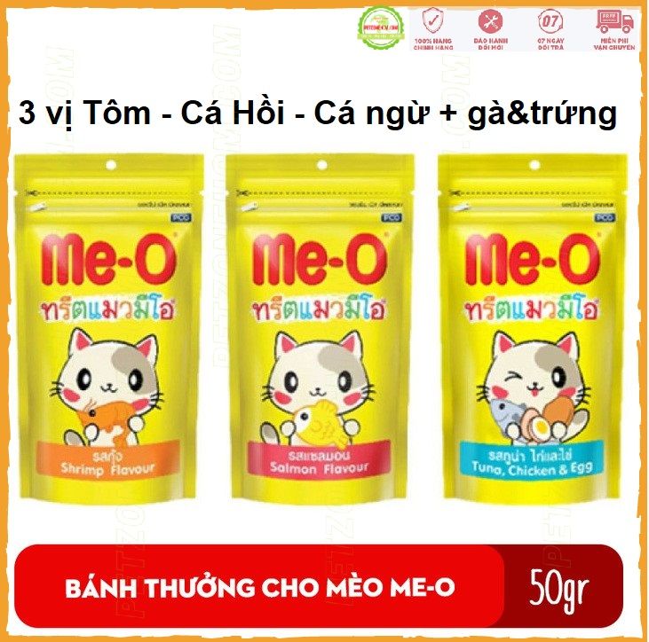 Snack bánh thưởng Me-O 50g