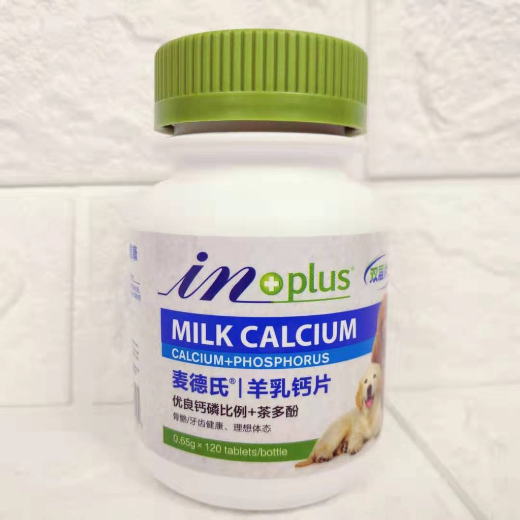 In_plus Milk Calcium- Sản phẩm bổ sung Canxi cho chó