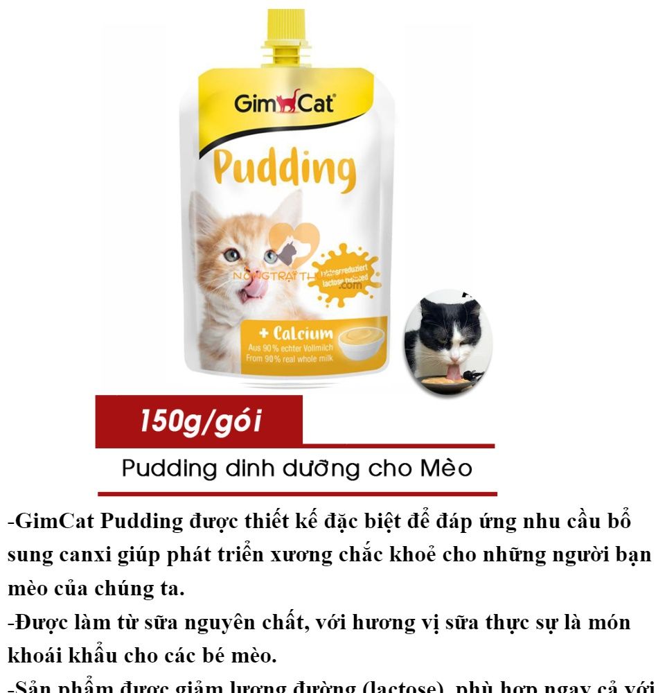 Sữa dinh dưỡng cho mèo GimCat