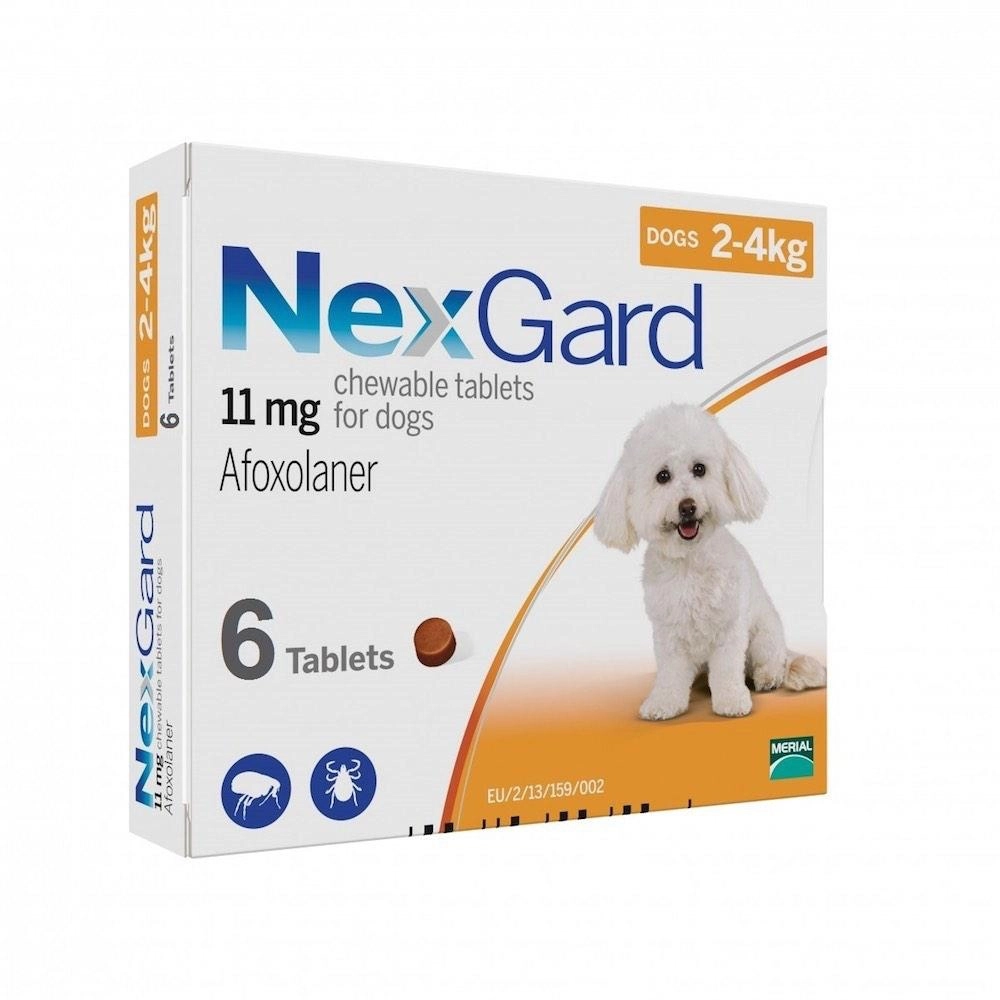 NEXGARD Phòng và trị ve , ghẻ, bò chét, demodex trên chó