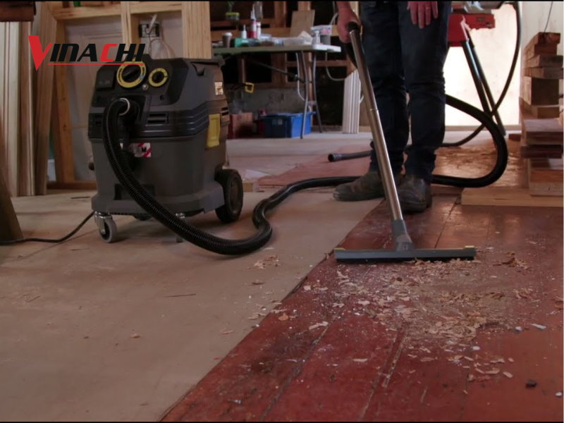 Cách chọn máy hút bụi công nghiệp công suất lớn cho xưởng mộc