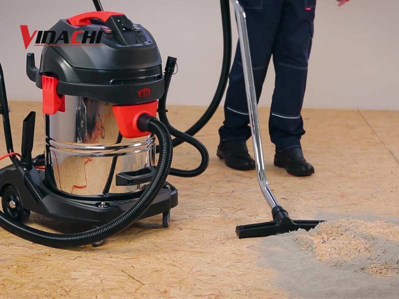 Cách chọn máy hút bụi công nghiệp công suất lớn cho xưởng mộc