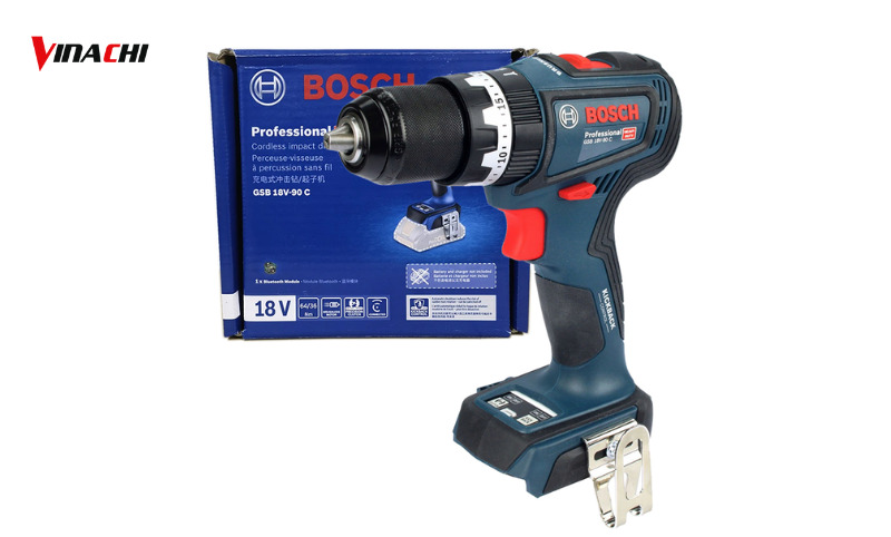 Máy khoan Bosch GSB 18V-90 C không chổi than