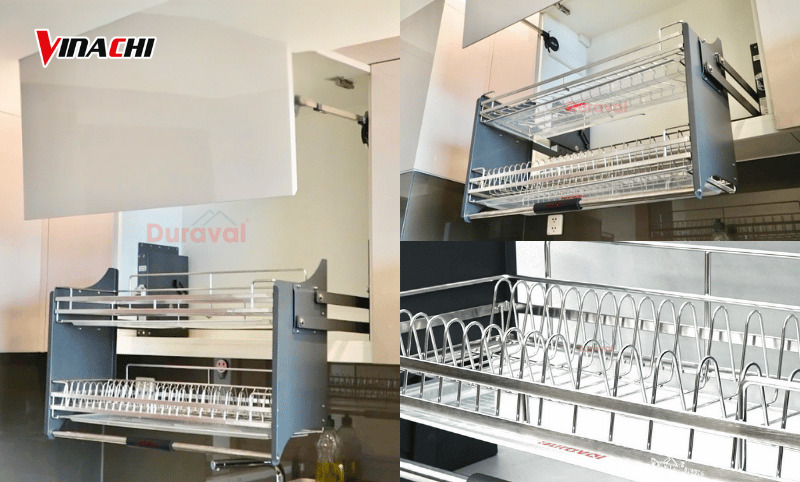 Giá bát nâng hạ Duraval